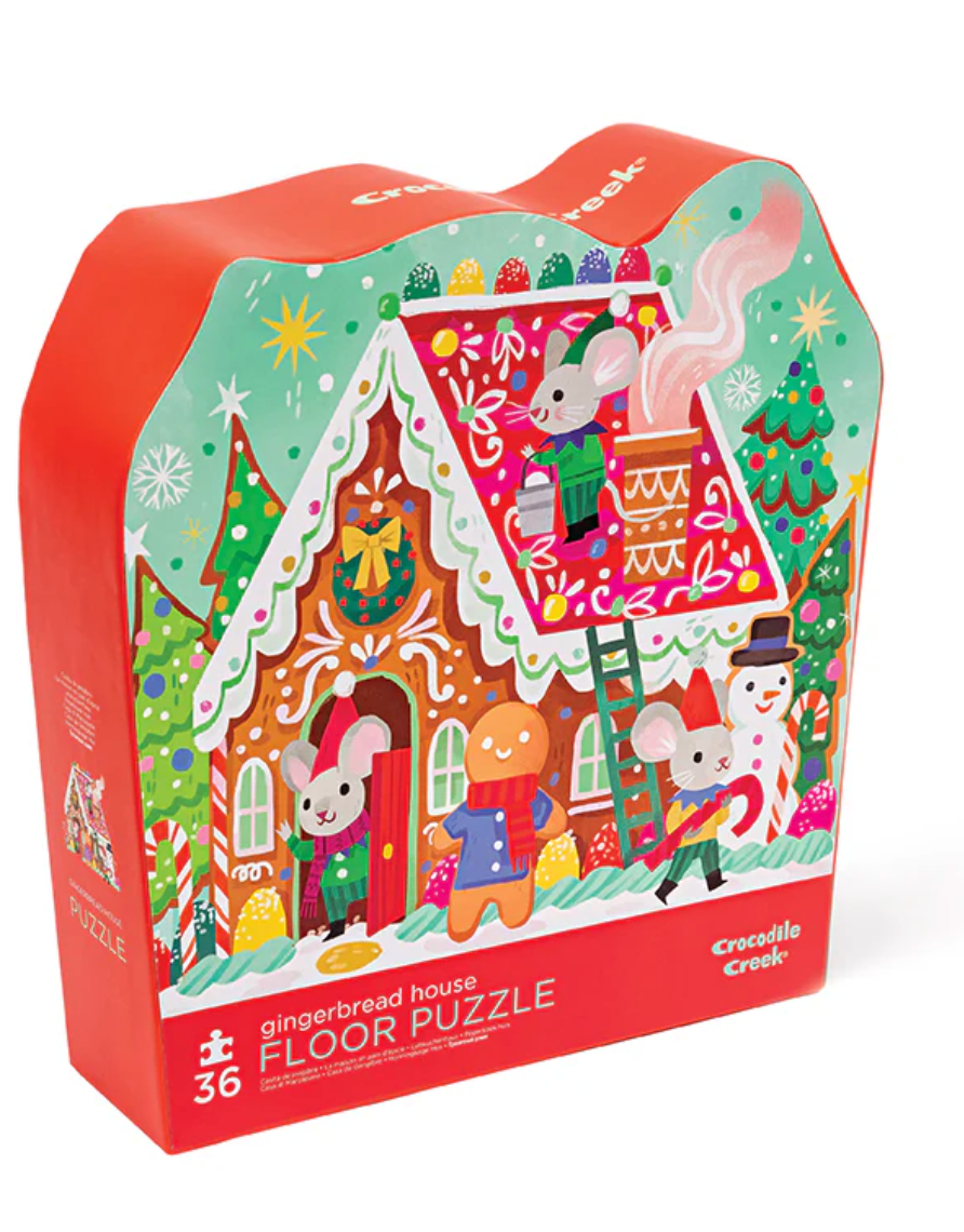 36-Piece Puzzle - Gingerbread House