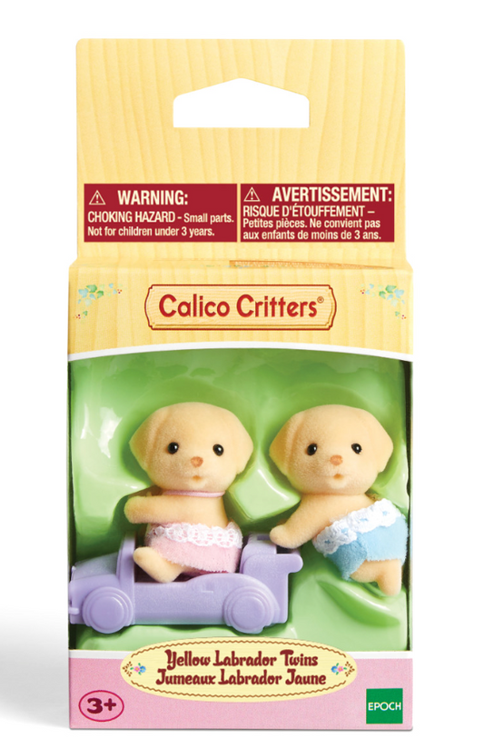 Calico Critters - Yellow Lab Twins