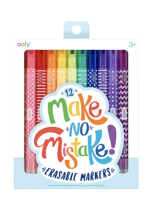 Make No Mistake! Erasable Markers