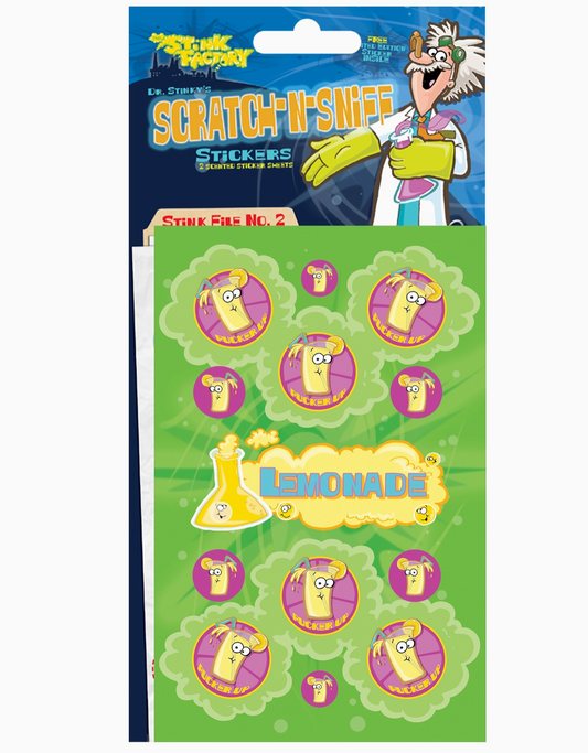 Lemonade Scratch-N Sniff Sticker Sheet