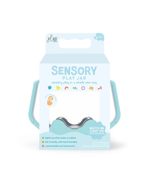 Frosty Blue Sensory Play Jar
