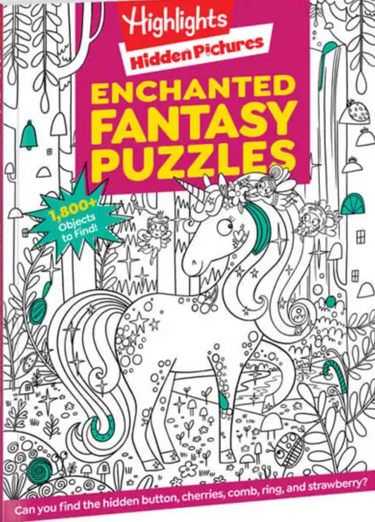 Hidden Pictures Enchanted Fantasy Puzzles