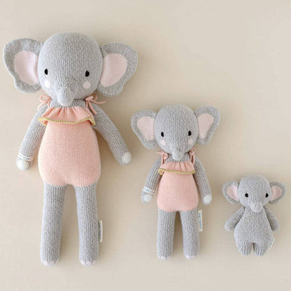 Baby elephant, gives 5 meals cudddle + kind
