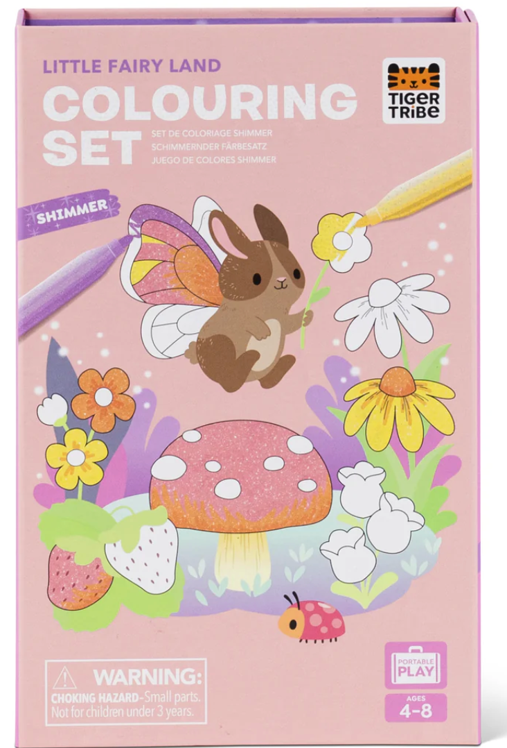 Shimmer Colouring Set - Little Fairy Land
