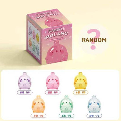 Sparkle Molang Random Figure – Cute Glitter Edition