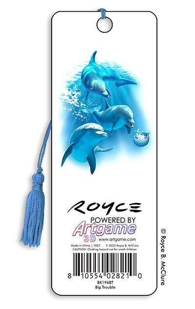 3D Royce bookmark - Big Trouble