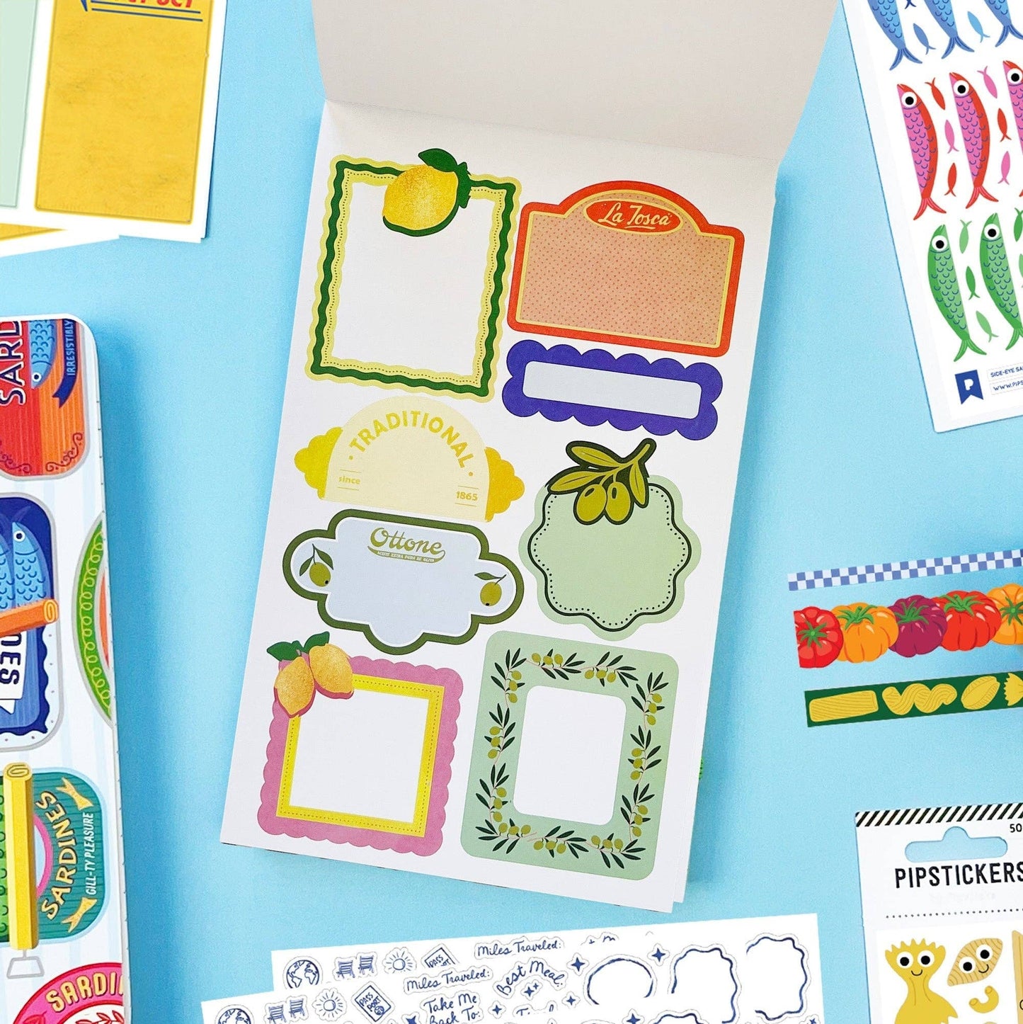 La Dolce Vita Junk Journal Sticker Book Volume 5