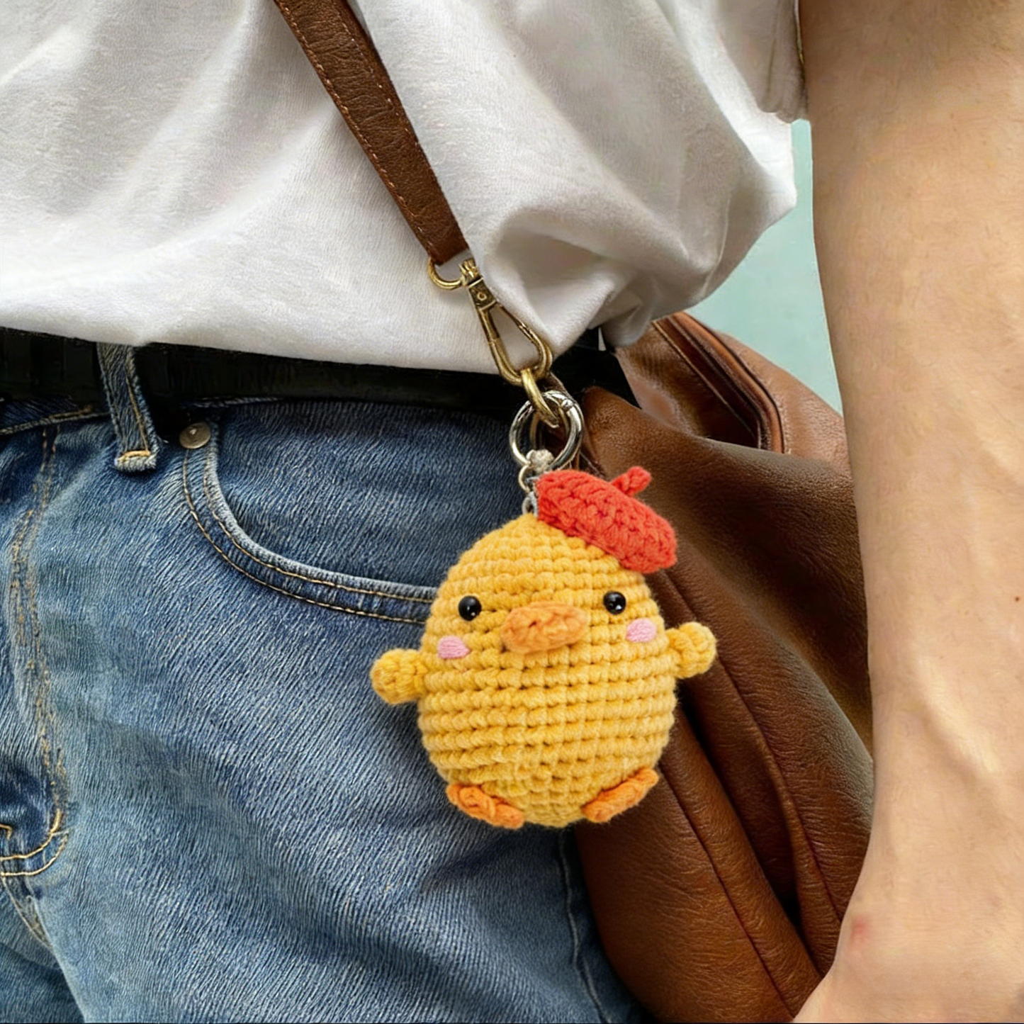 Craft Hero Threadies - Crochet Learning Kit - Colette the Duck
