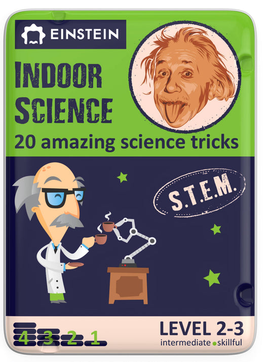 Einstein’s Indoor Science Activity Cards
