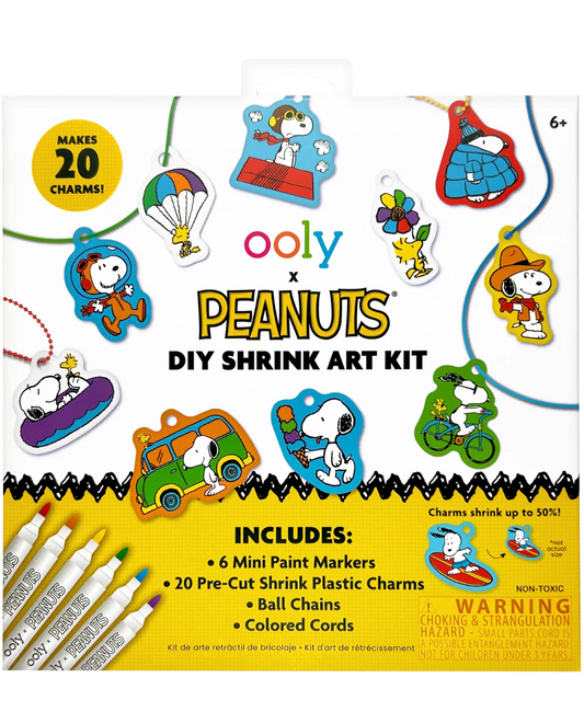 OOLY x Peanuts DIY Shrink Art Kit