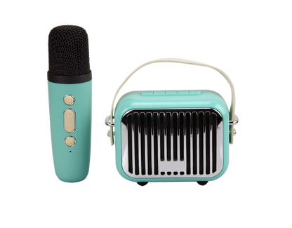 Pocket Karaoke-Microphone & Speaker Combo-Teal