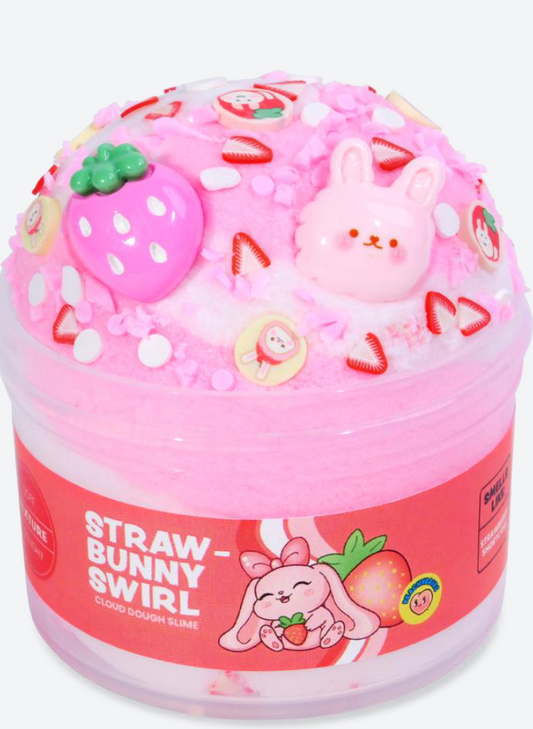 Peachybbies Slime - Strawbunny Swirl