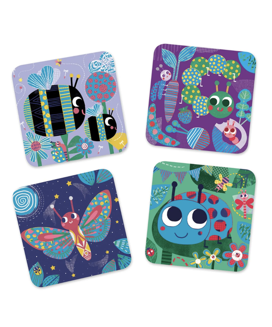 Djeco Bugs Scratch Card Activity Set