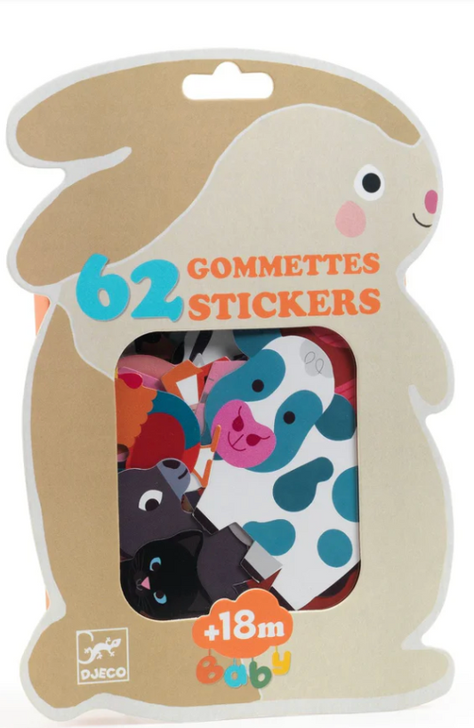Farm Animals Baby Stickers