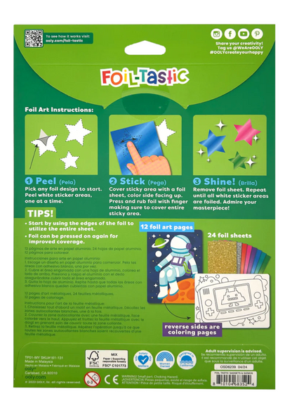 Foil-tastic Foil Art & Coloring Set - Gadgets & Gizmos