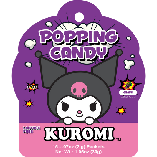 Sanrio Kuromi Grape Popping Candy