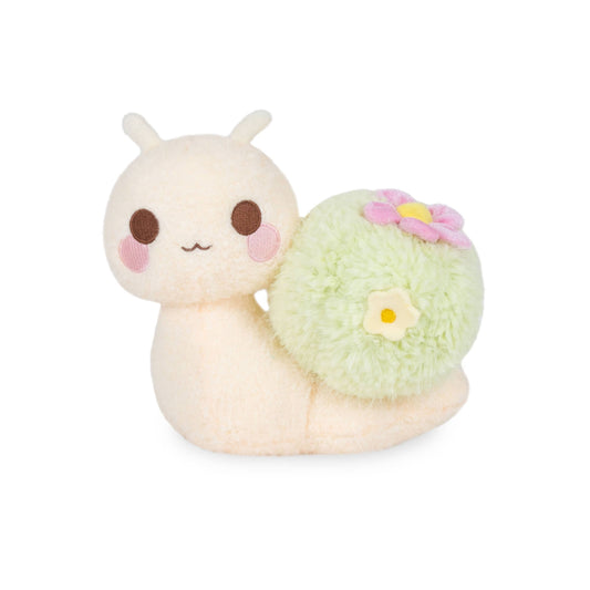 Spike the Barrel Cactus Snail (Cute Kawaii Flower Soft Plush