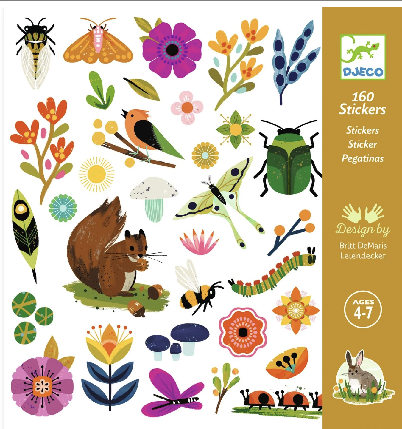Djeco Garden Stickers