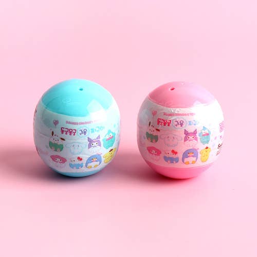 Sanrio Characters Round Figure Blind Capsule