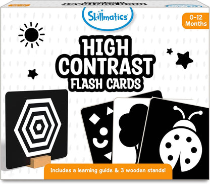 Skillmatics - Flash Cards: High Contrast for 0 to 12 Months