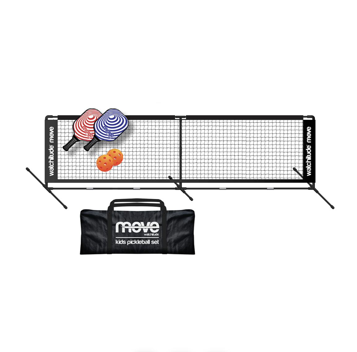 Watchitude Kids Indoor/Outdoor Pickleball Set