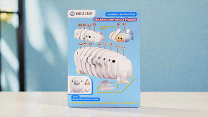 3D Puzzle Stickers Blind Box – Ocean Squad