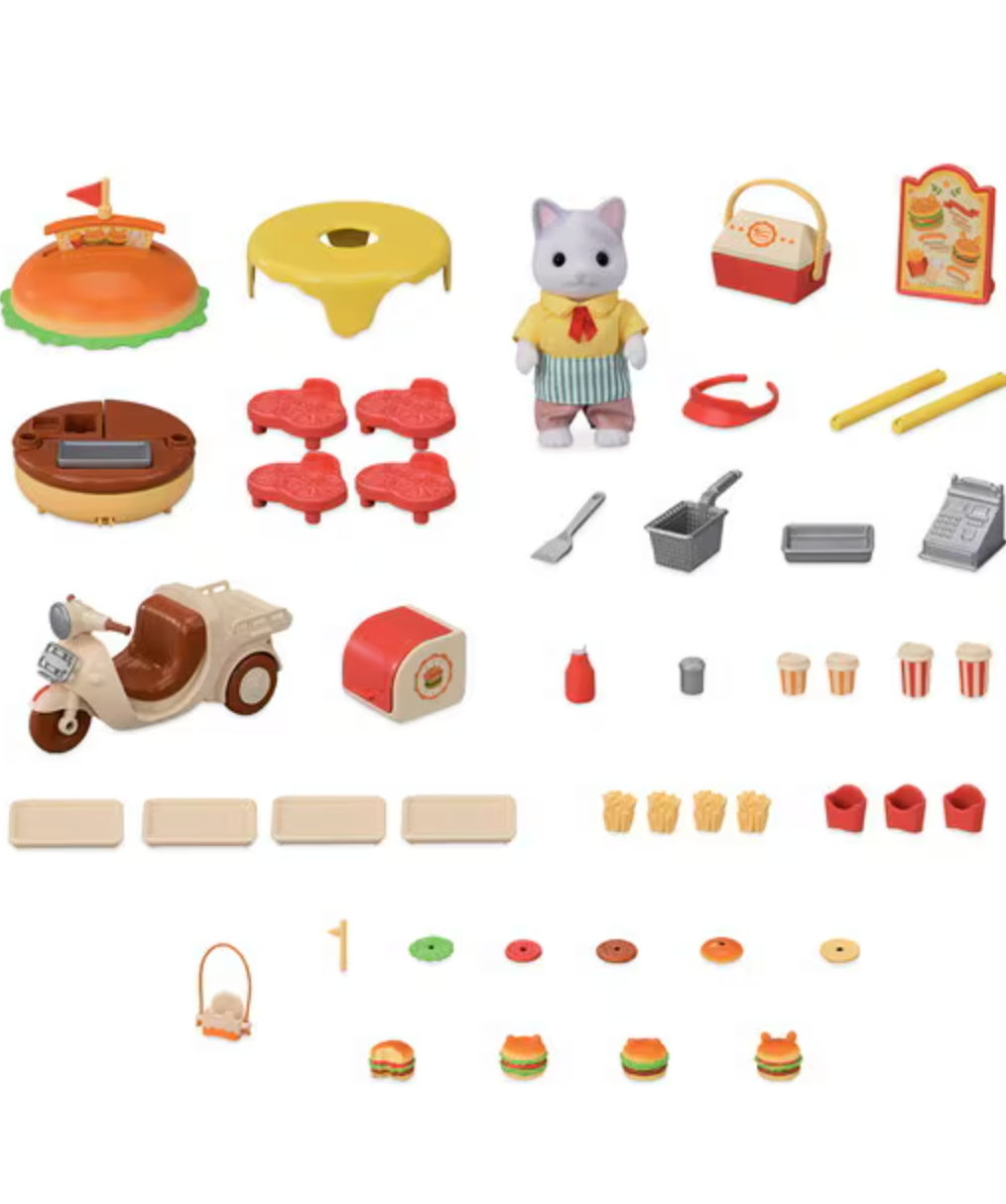 Calico Critters - Hamburger Stand