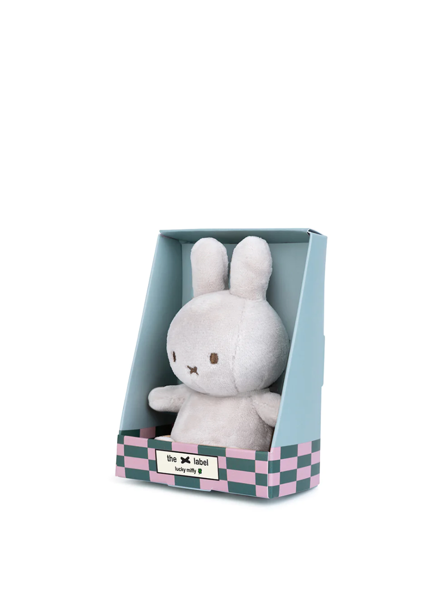 Plush Miffy Pocket Pal Lucky Sitting in Giftbox