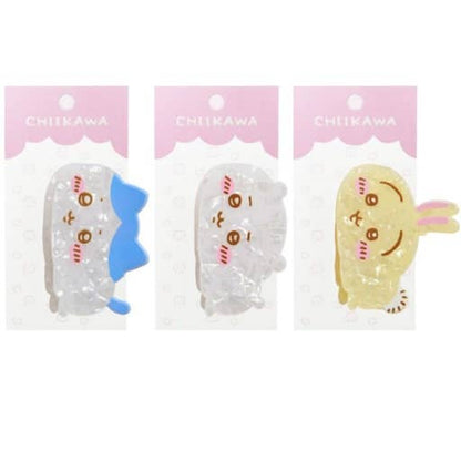 Chiikawa Hair Claw Clip – Glitter Acrylic Design