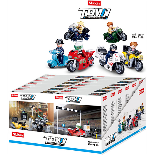 Motorcycle Building Brick Kit