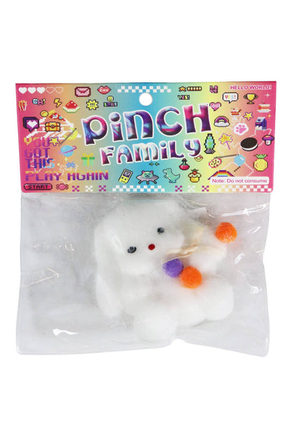 Taba Fuzzy Maltese Dog Mochi Squishy Bag