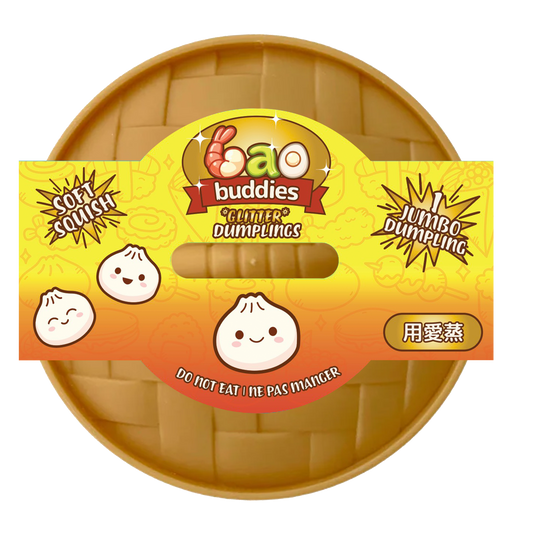Bao Buddies Glitter Dumplings Squishy