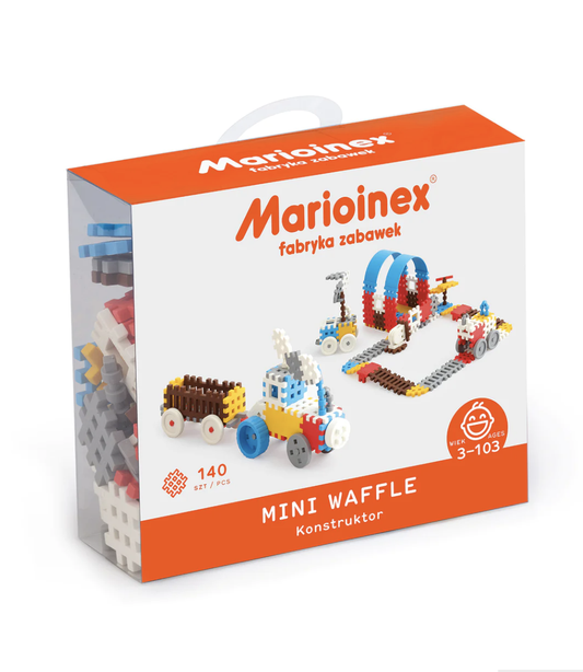 Marioinex Mini Waffle Blocks Constructor Set 140 pcs