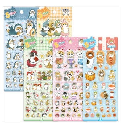 Mofusand 5 Sizes Jelly Coating Stickers (Official Licensed)