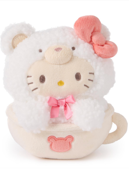 Hello Kitty Cafe Latte Bear, 6in