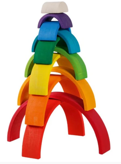 Goki Little Rainbow Building Blocks
