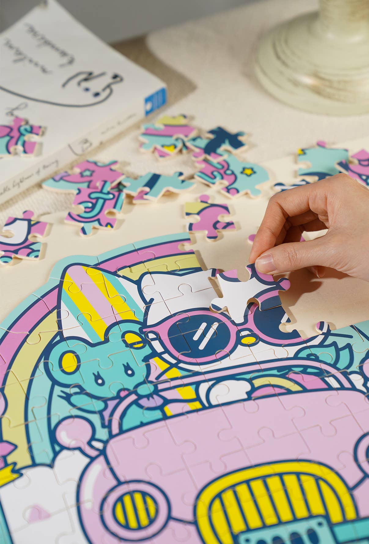 Hello Kitty Wooden Jigsaw Puzzle: Kawaii