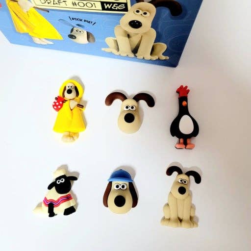 Wallace & Gromit Random Magnet Blind Pack