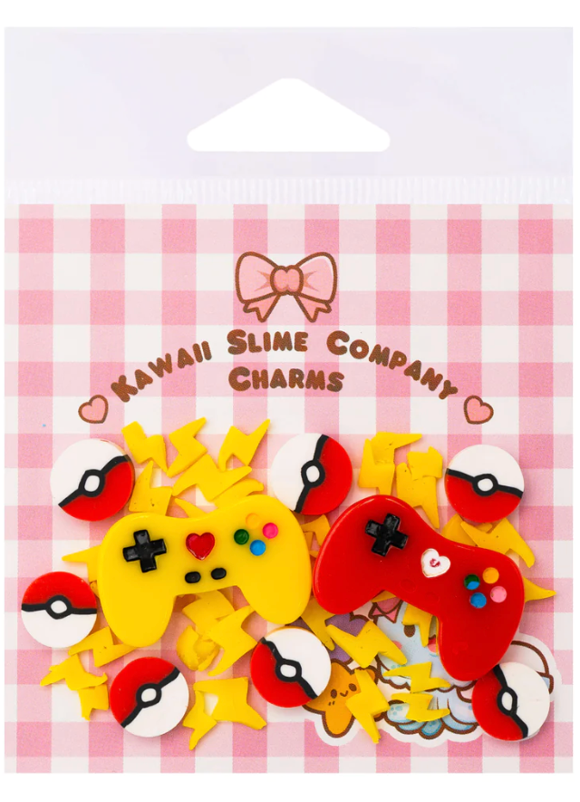 Pika Power Slime Toppings Charm Bag