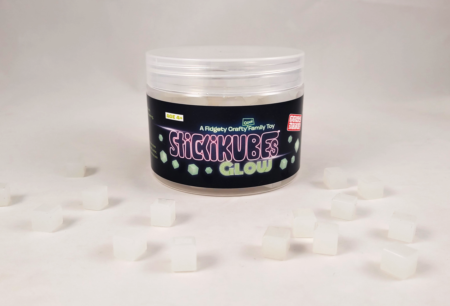 StickiKubes Tub - Glow in the Dark