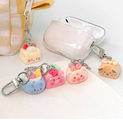 Fuzzy Cake Keychain Blind Box (Random Style)