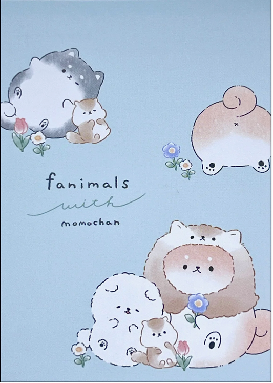 Funimal Garden Party Mini Notepad