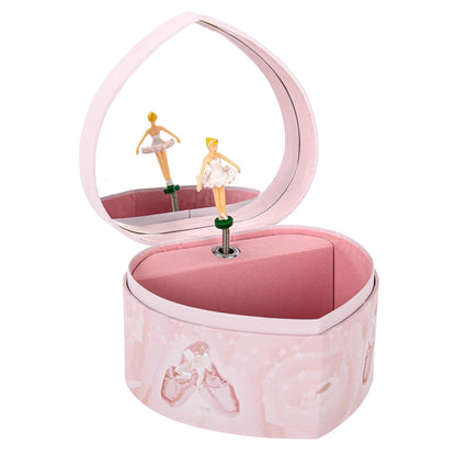 Glow-in-the-Dark Heart Music Box Ballerina