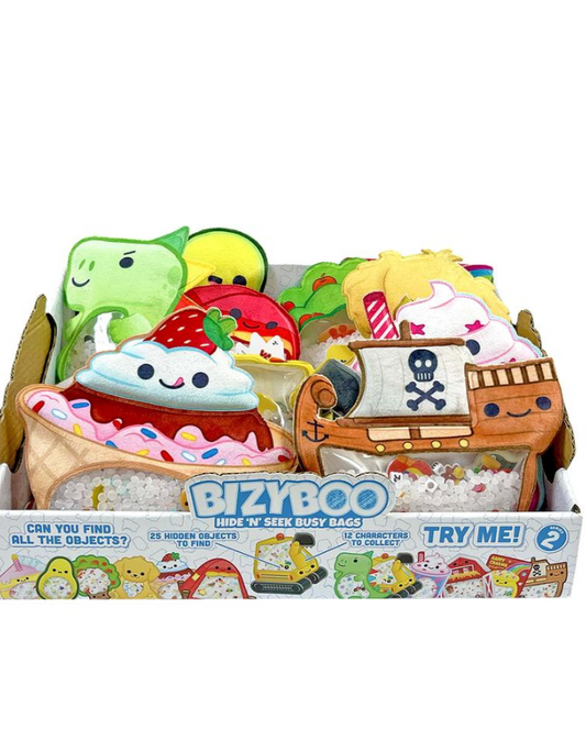 BIZYBOO 'Hide N Seek' Sensory Bags, Series 2