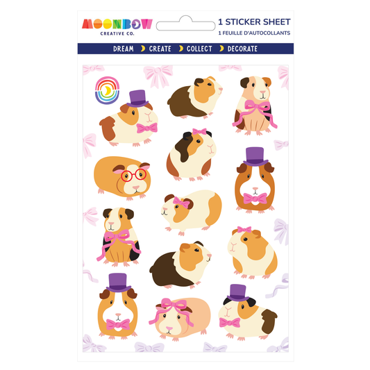 Top Hat & Tails Glossy Sticker Sheet
