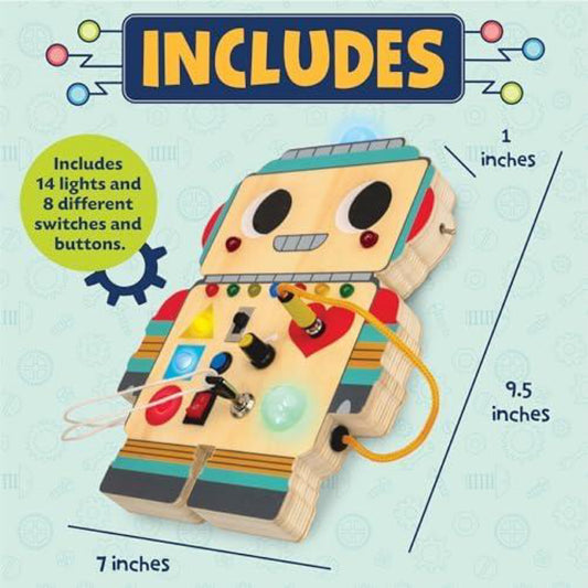 Blinkity Bot Light Up Busy Board