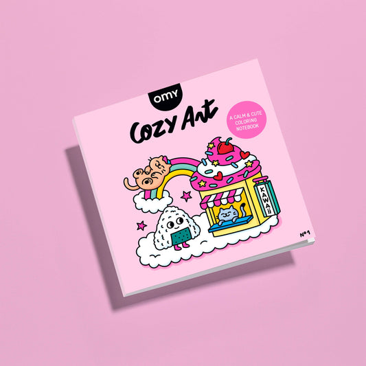COZY ART COLORING BOOK kawaii
