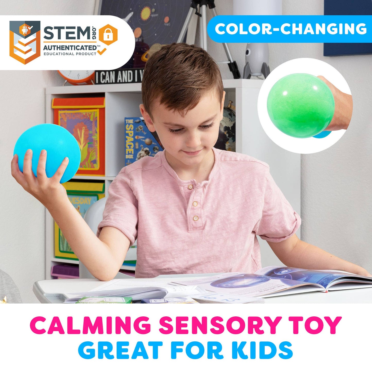 Squishy Color Changing Sensory Stress Balls