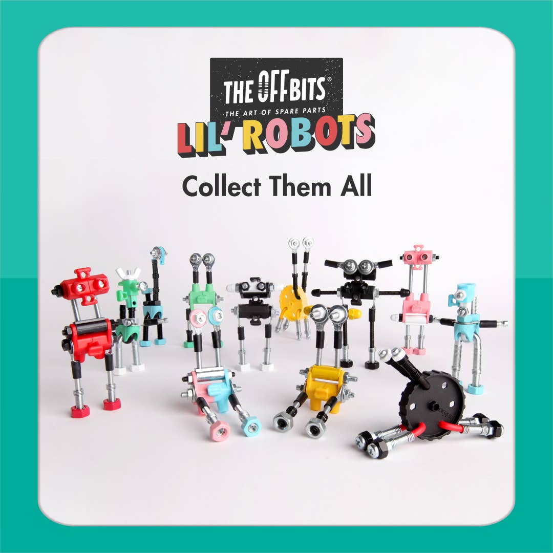 Offbits Lil Robots: Collectible Mini Toy Kits