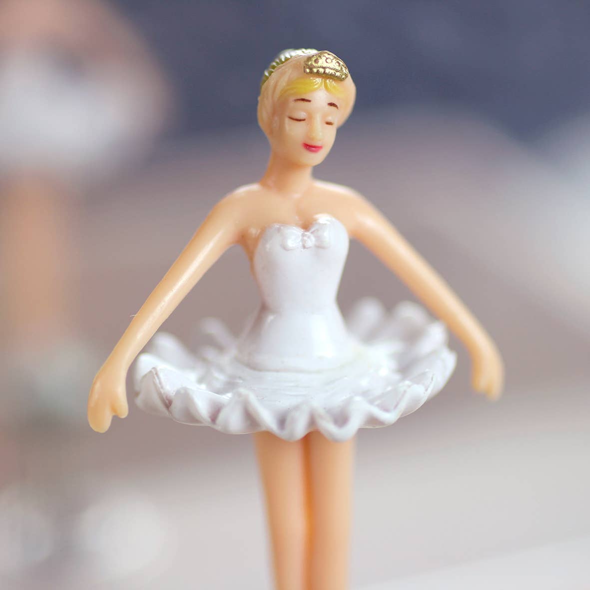 Glow-in-the-Dark Heart Music Box Ballerina